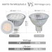 AGOTD MR16 LED Bulbs 12V 7 W, 50 Watts Halogen Lamp Equiv, GU5.3 Base, 560LM, 38°Deg,Warm White 2700K, Pack of 6