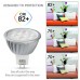 AGOTD MR16 LED Bulbs 12V 7 W, 50 Watts Halogen Lamp Equiv, GU5.3 Base, 560LM, 38°Deg,Warm White 2700K, Pack of 6